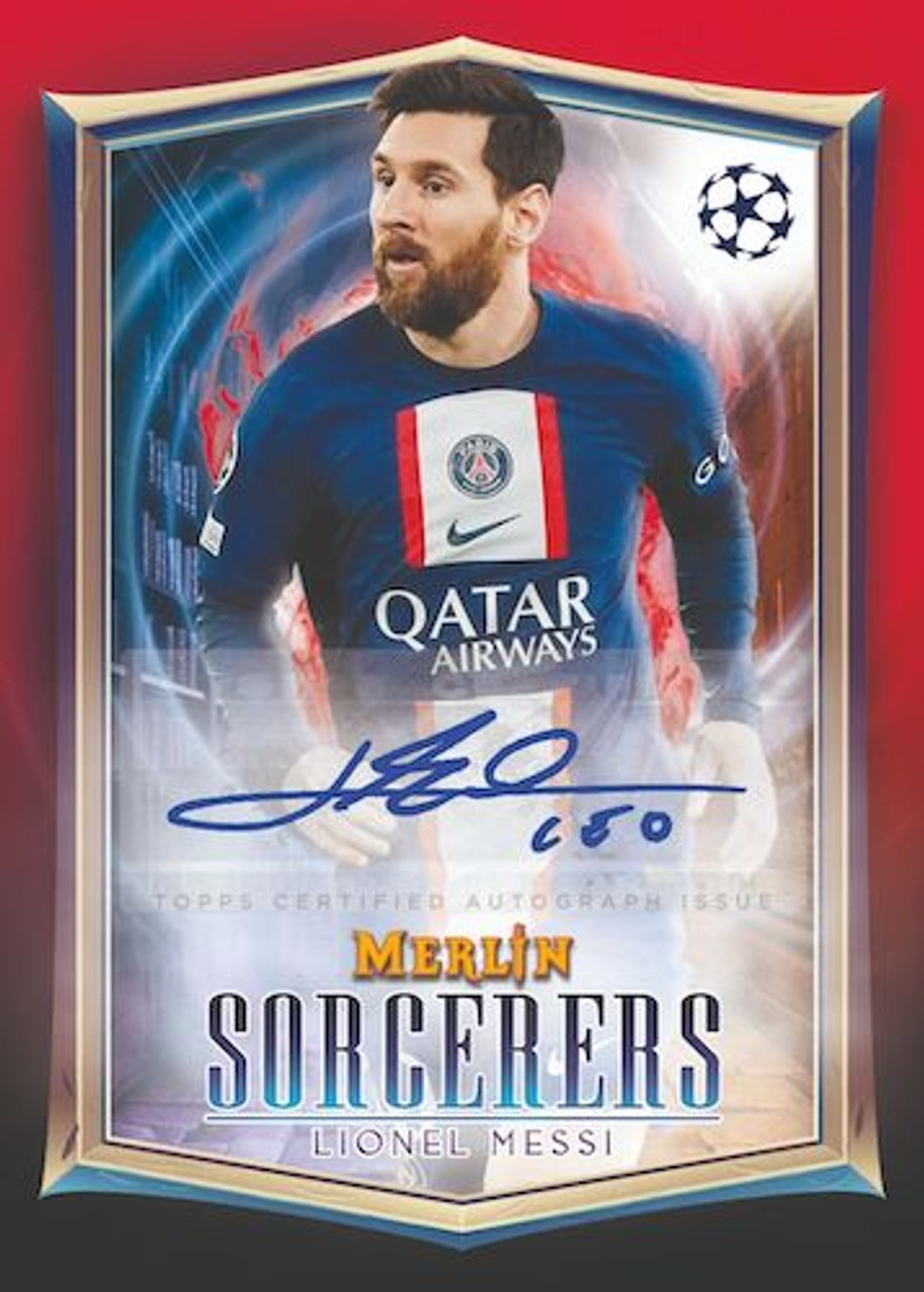 2022-23 Topps UEFA Merlin Chrome Hobby Box