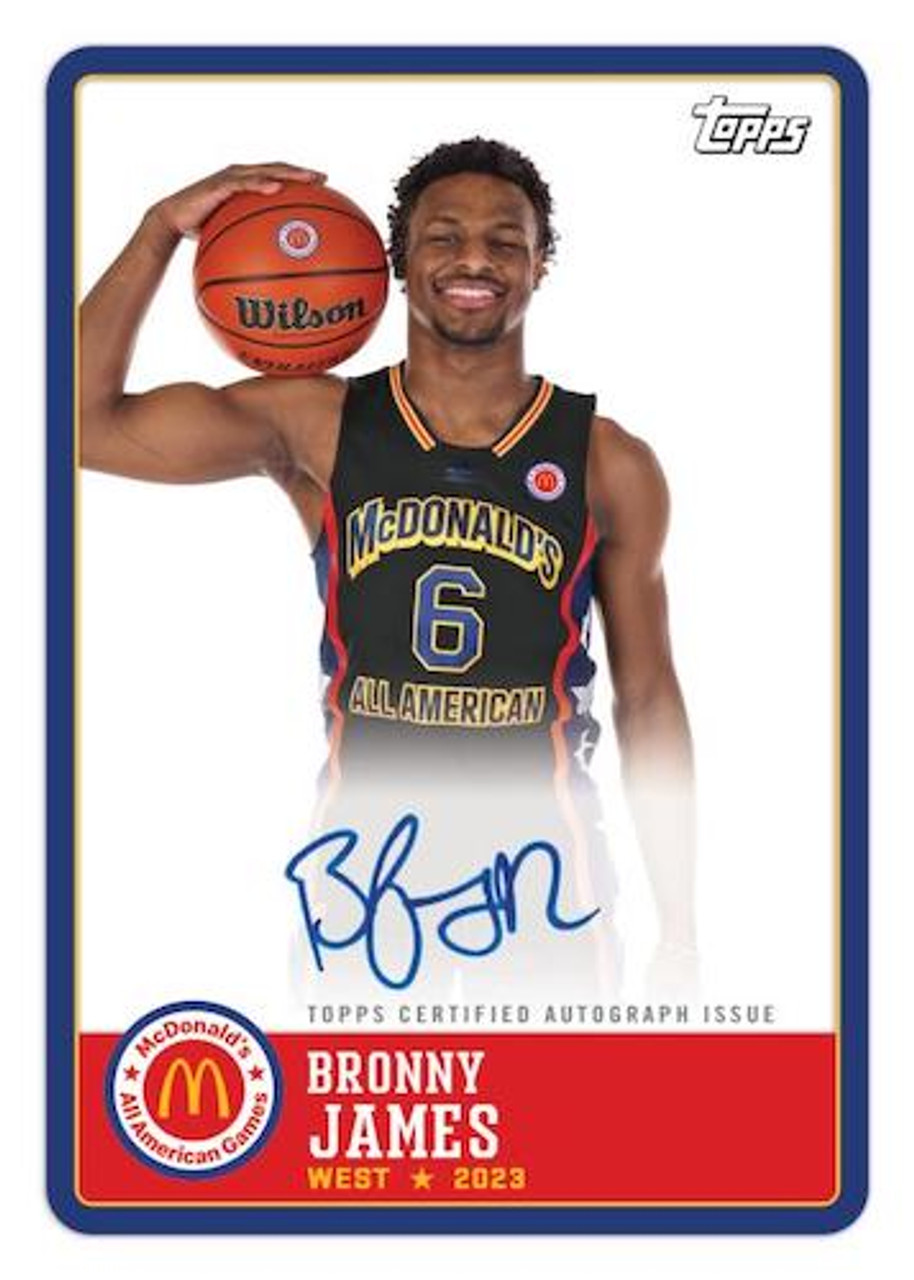 2023 Topps Chrome McDonald's All American Basketball Hobby Boxes