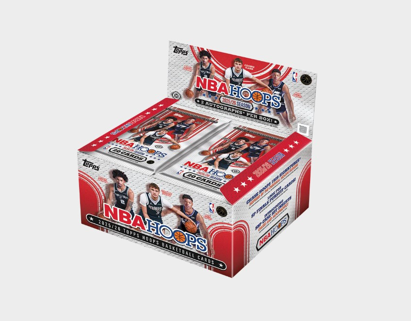 2025-2026 Topps Hoops Basketball Hobby Jumbo Box