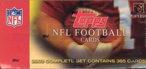 2003 Topps Football Factory Set - Larry Fritsch Cards LLC - Your