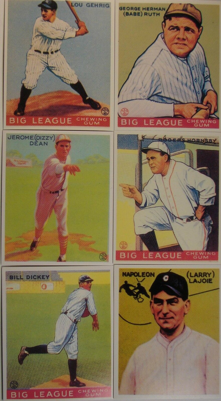 Brooklyn Dodgers Series #3 Prototype Set - Larry Fritsch Cards LLC