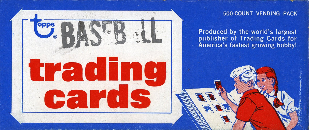 1984 Topps Baseball Vending Box - Larry Fritsch Cards LLC