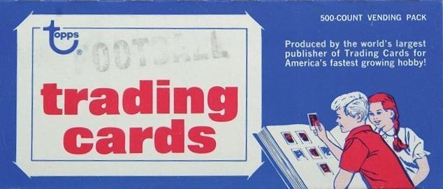 1984 Topps Football Vending Box - Larry Fritsch Cards LLC - Your