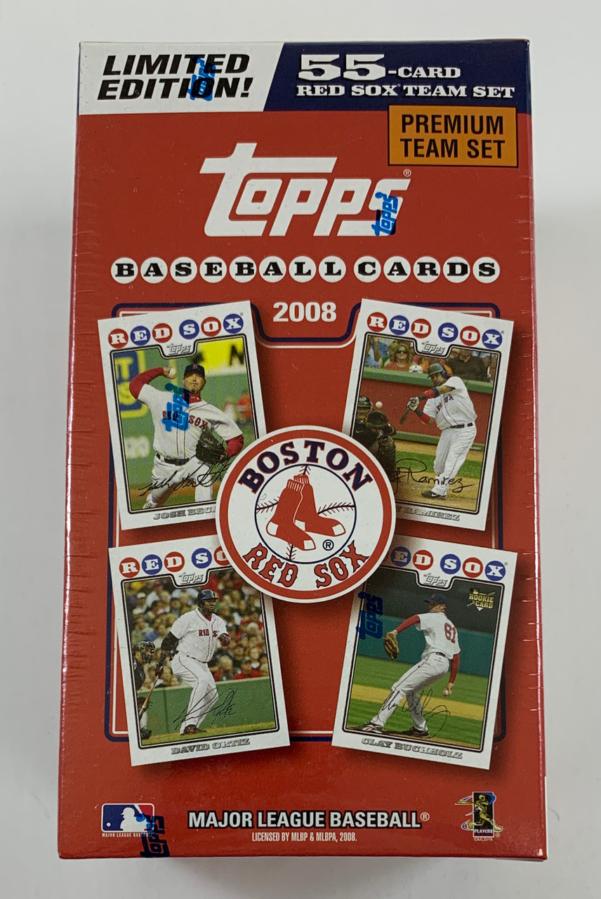 2008 Topps Boston Red Sox Factory Gift Set - Larry Fritsch Cards