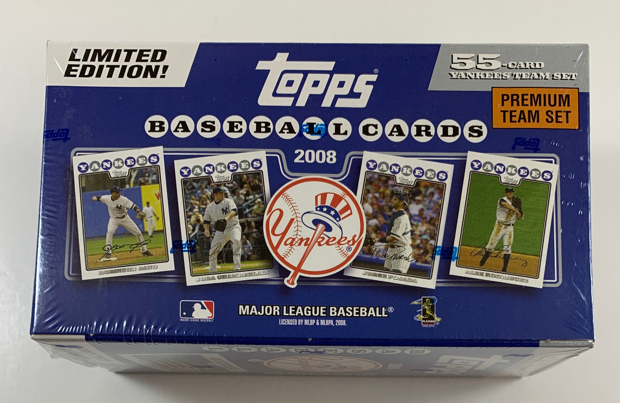 2007 Topps New York Yankees Factory Gift Set - Larry Fritsch Cards LLC -  Your Card Collecting Headquarters