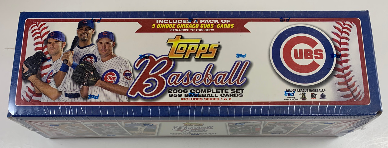2006 Topps Baseball Cubs Team Factory Set - Larry Fritsch Cards