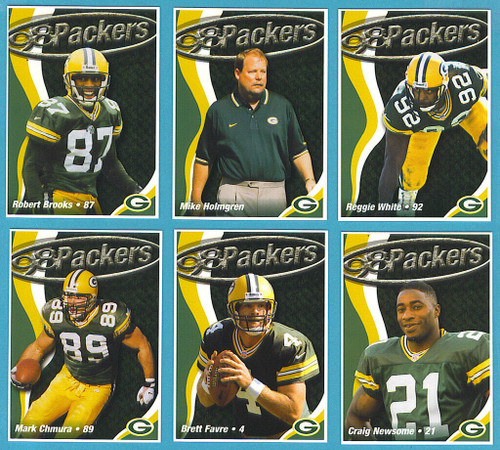 1998 Green Bay Packers Police Set