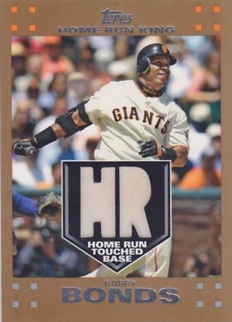 2007 Topps Baseball Factory Set Barry Bonds Edition