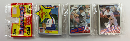 1985 Topps Baseball Rack Pack Includes Nolan Ryan