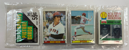 1979 Topps Baseball Rack Pack  Includes Tom Seaver