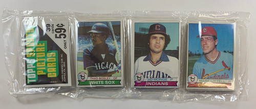 1979 Topps Baseball Rack Pack Includes Dale Murphy 01