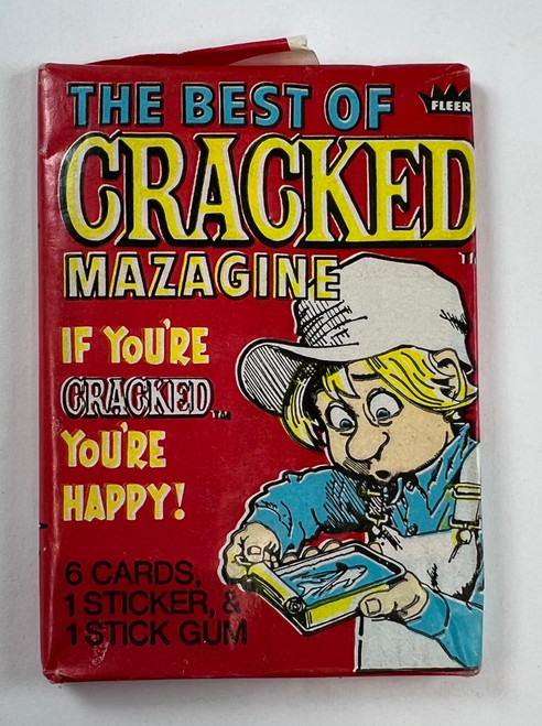 1978 Fleer The Best of Cracked Magazine Card Pack
