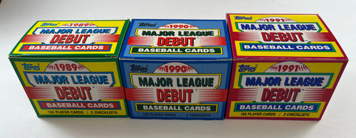 未開封　1990 TEAMSET MAJOR LEAGUE CARD topps 1990 Topps Major League Debut Card #085-Scott Leius