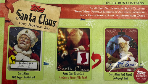 2007 Topps Santa Claus Holiday Set
