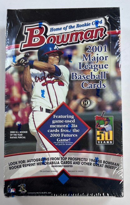 2001 Bowman Baseball Box