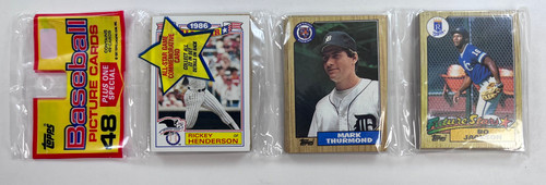 1987 Topps Baseball Rack Pack