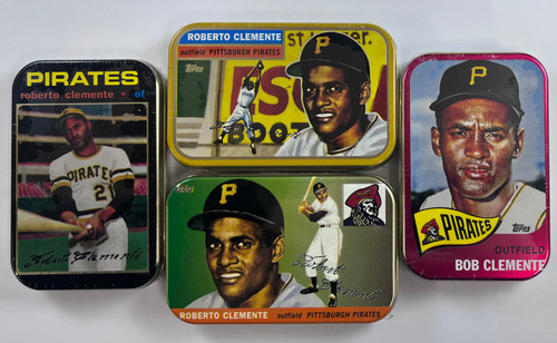 1998 Topps Baseball Commemorative Tins (Set of 4)