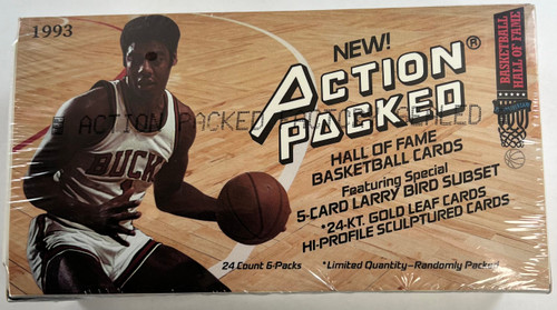 1993 Action Packed Basketball Box