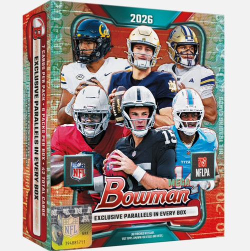 2026 Bowman Football Mega Box