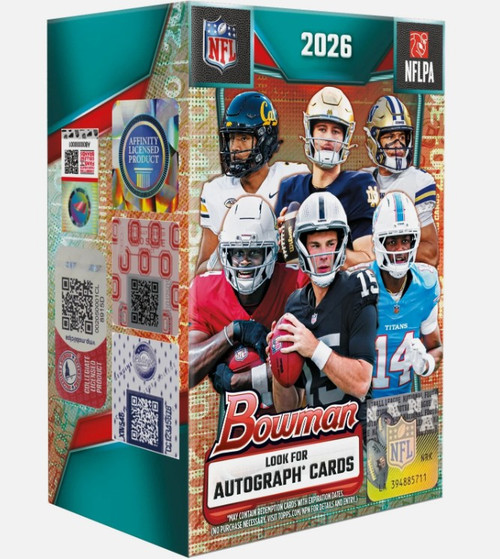 2026 Bowman Football Blaster Box