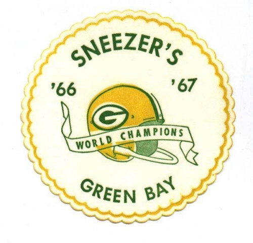 Green Bay Packers Coaster
