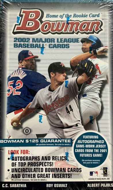 2002 Bowman Baseball Box