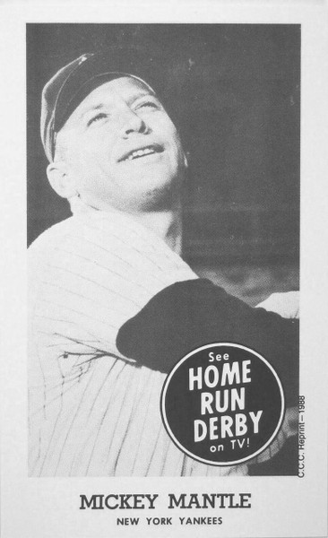 1959 Home Run Derby Reprint Set