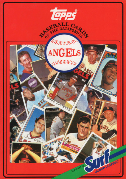 1987 Topps Surf Book California Angels