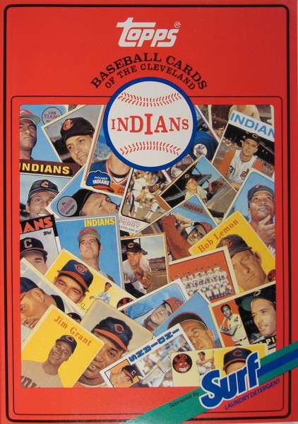 1987 Topps Surf Book Cleveland Indians