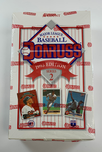 1993 Donruss Baseball Series 2 Box