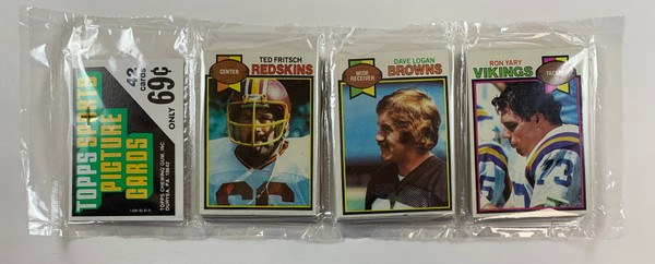 1979 Topps Football Rack Pack Includes Tony Dorsett 01