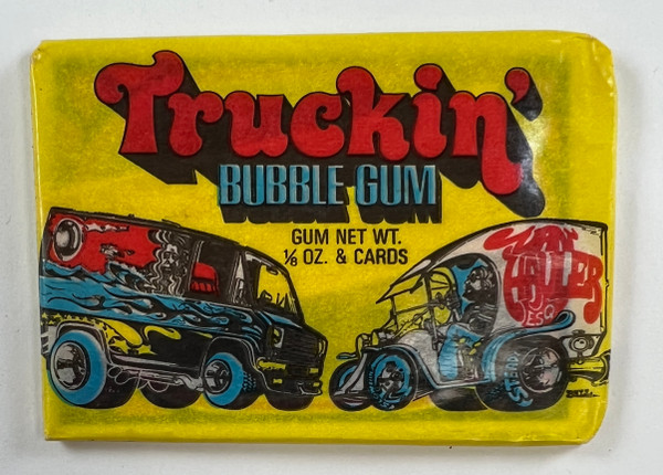 1975 Donruss Truckin' Trading Cards Pack