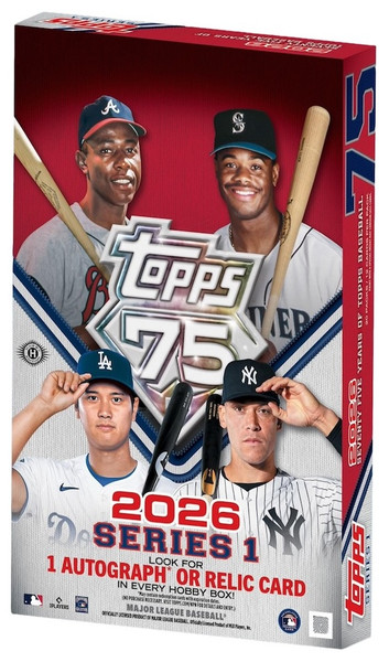 2026 Topps Series 1 Hobby Box