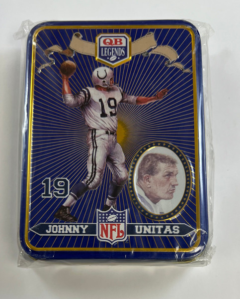 CMN Quarterback Legends Collectible Tin Johnny Unitas