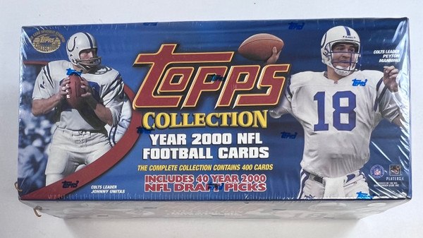 2000 Topps Collection Football Card Box