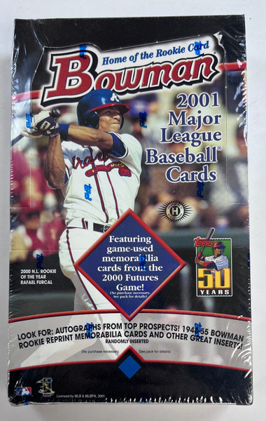 2001 Bowman Baseball Box