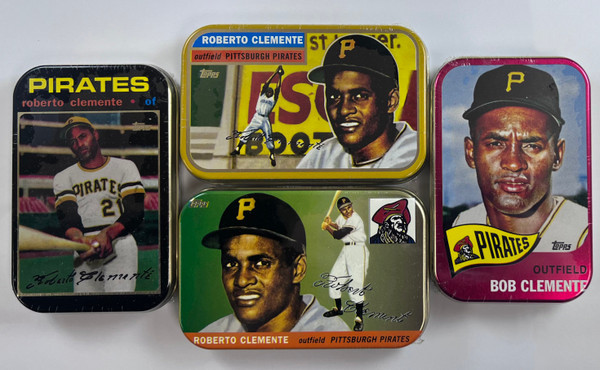 1998 Topps Baseball Commemorative Tins (Set of 4)