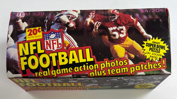 1978 Fleer Football Box