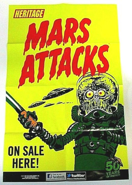 2012 Topps Mars Attacks Heritage Mini Poster