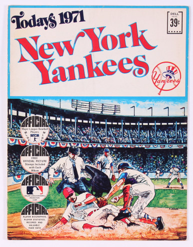 1971 New York Yankees Official Baseball Album - Larry Fritsch