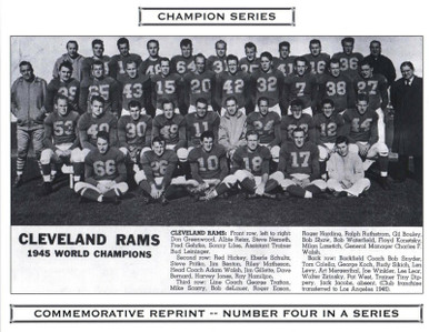 20 old Cleveland Rams photos to remind you L.A.'s Super Bowl-bound