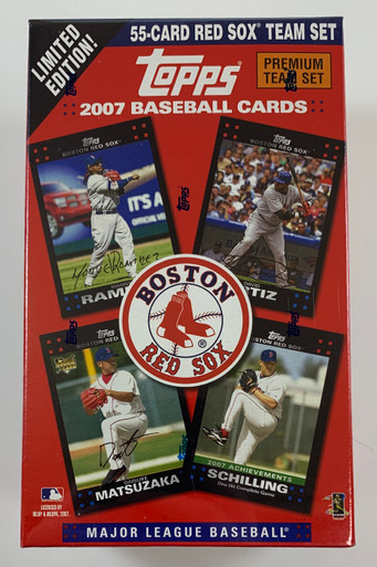 BOSTON RED SOX 2022 TOPPS TEAM SET