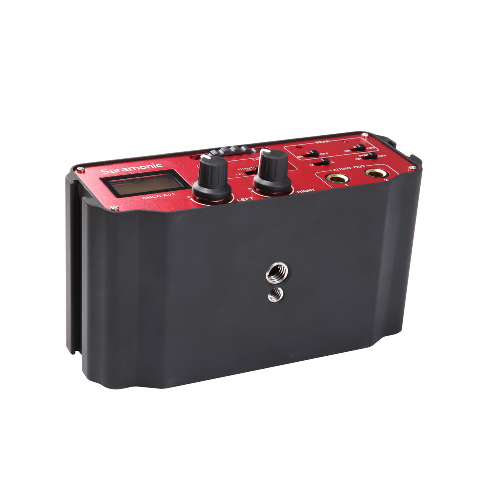 Saramonic BMCC-A01 2-Channel XLR On-Camera Adapter & Mixer for Blackmagic Cinema & Production 4K Cameras