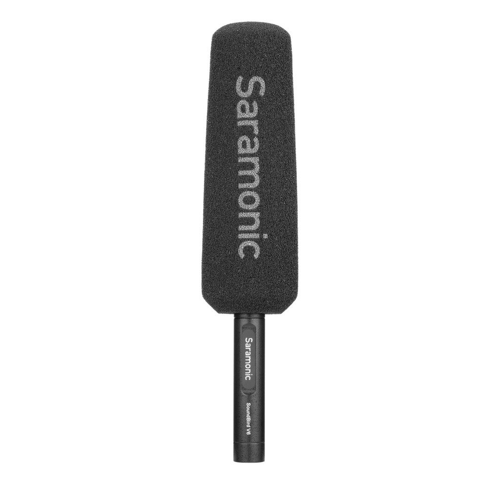 Saramonic SoundBird V6 Professional Supercardioid Shotgun Mic w/ Shock Mount, Windscreens, Case, Cable & More