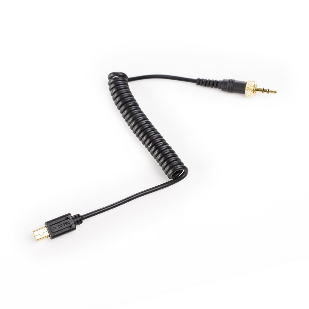 Saramonic SR-GMC1 Locking 3.5mm TRS Male to Mini-USB with A/D Converter Cable for GoPro HERO3, 3+ & 4 Cameras