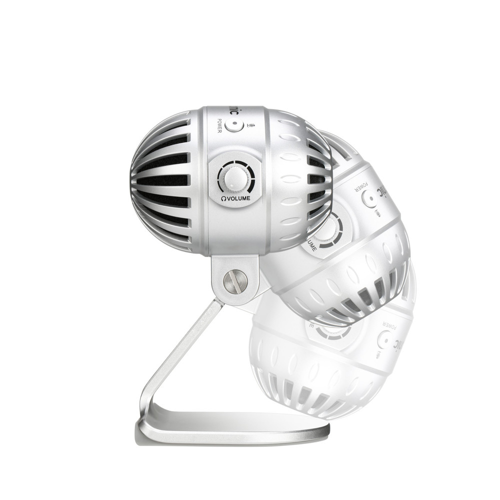 Saramonic SmartMic MTV500 Multi-Pattern Large Diaphragm Desktop USB Studio Microphone with Headphone Output