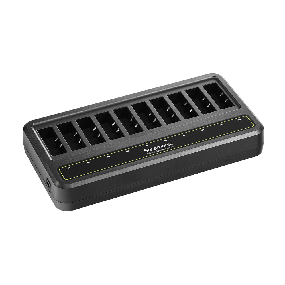 Saramonic Saramonic WiTalk-CB 10-Bay Charger for WiTalk Intercom Headsets & Hub WiTalk-BP Li-ion Batteries