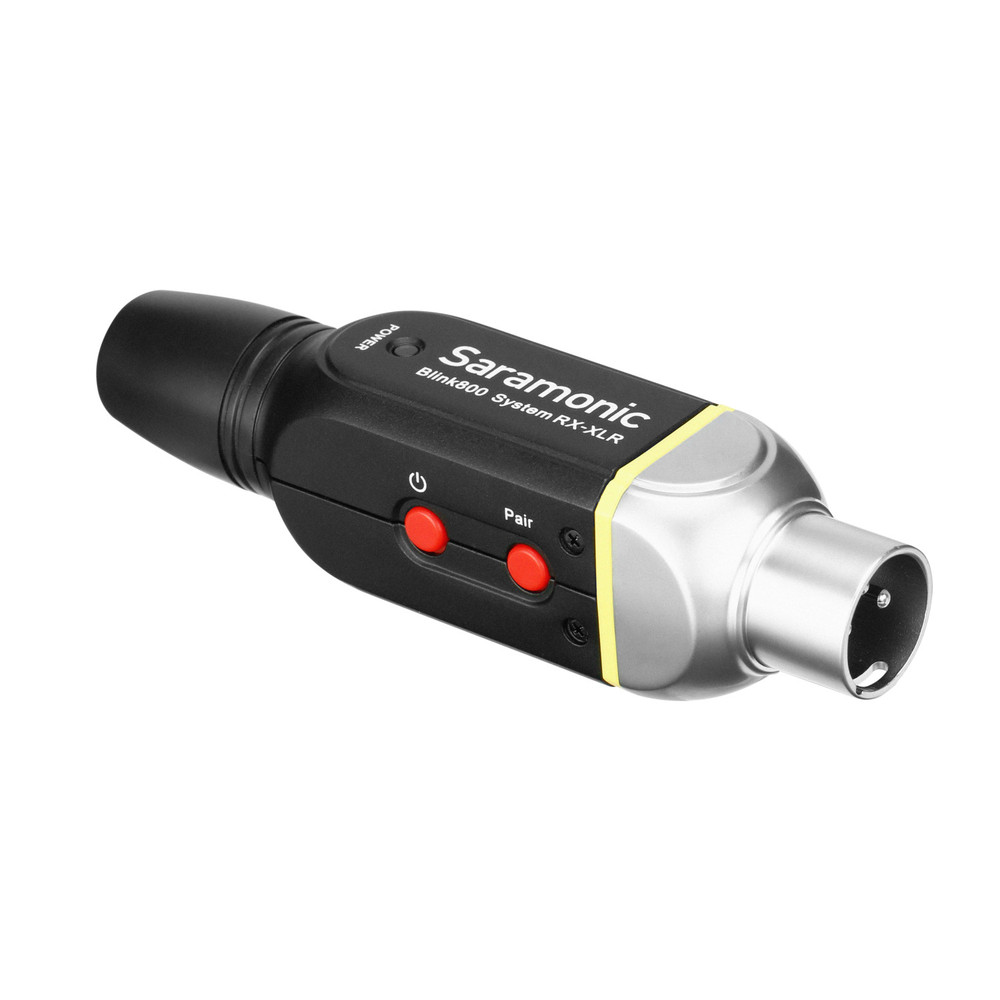 Saramonic Blink 800 B2 Wireless Plug-On XLR System for Dynamic & Battery-Pwrd Mics w/ Plug-In XLR Receiver