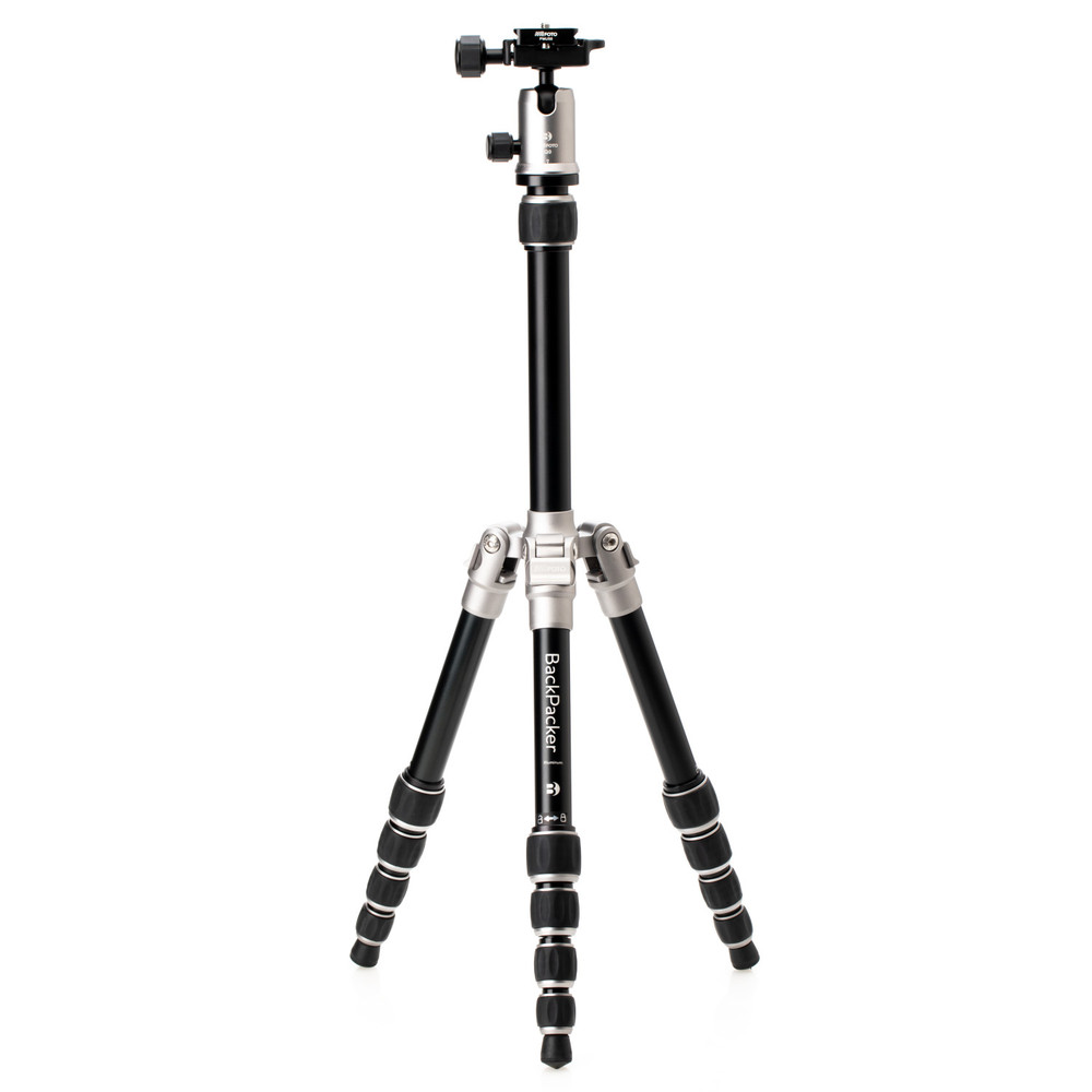 Benro MeFOTO Backpacker Aluminum Tripod Kit in Titanium (Open Box)