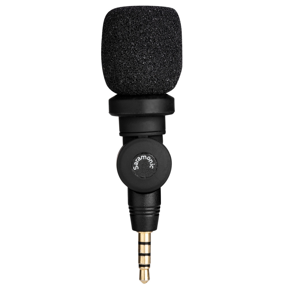Saramonic SmartMic Mini Condenser Microphone with TRRS Connector for Smartphones & Tablets